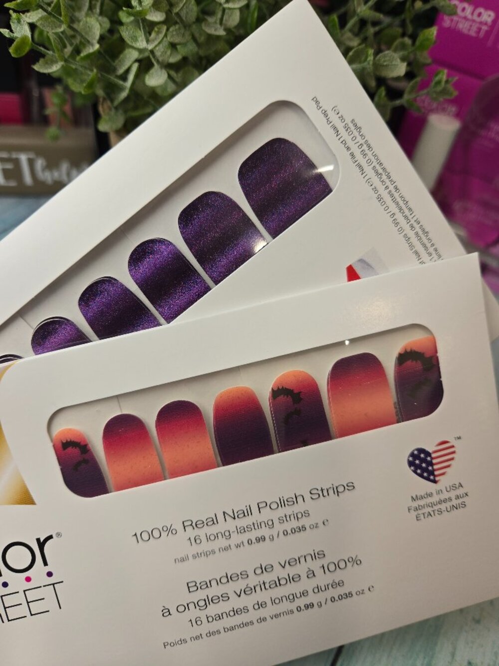 Color Street Press On Nail Design- Halloween #10